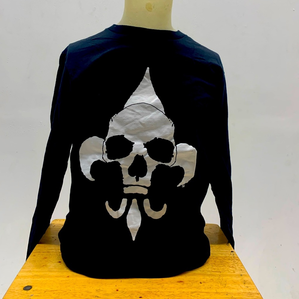 Skull De Lys long sleeve shirt